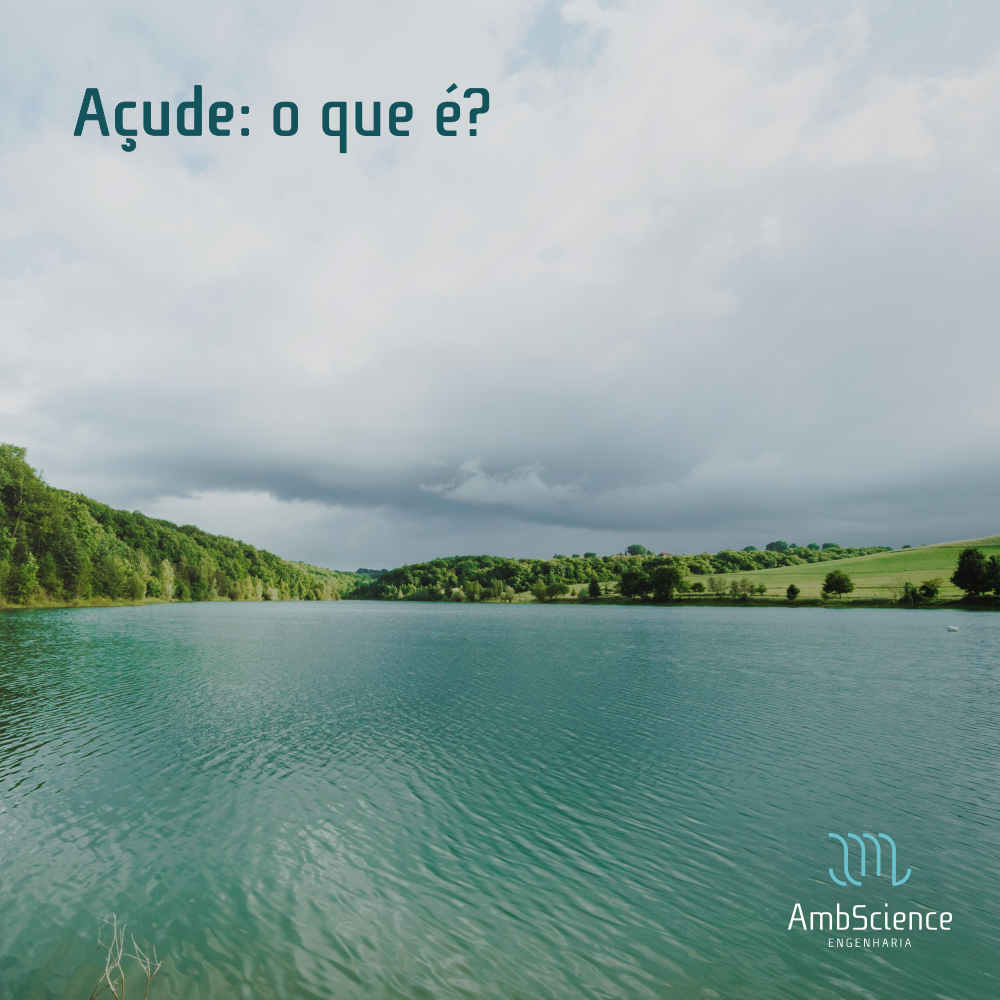 Açude: você sabe o que é e como ele é construído? | AmbscienceAmbScience